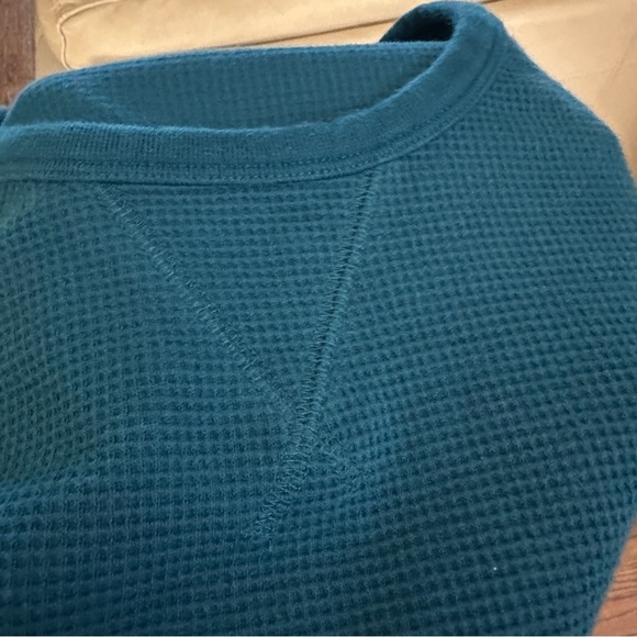 Lands End thermal crewneck Men's size L 42-44 - Picture 5 of 9